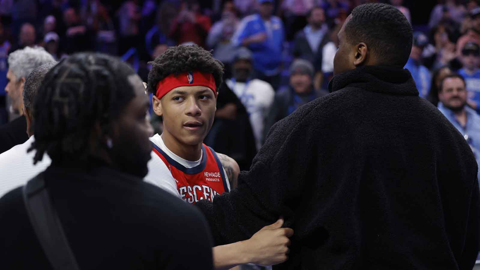 Pelicans’ Jeremiah Fears claps back at Lu Dort after scuffle