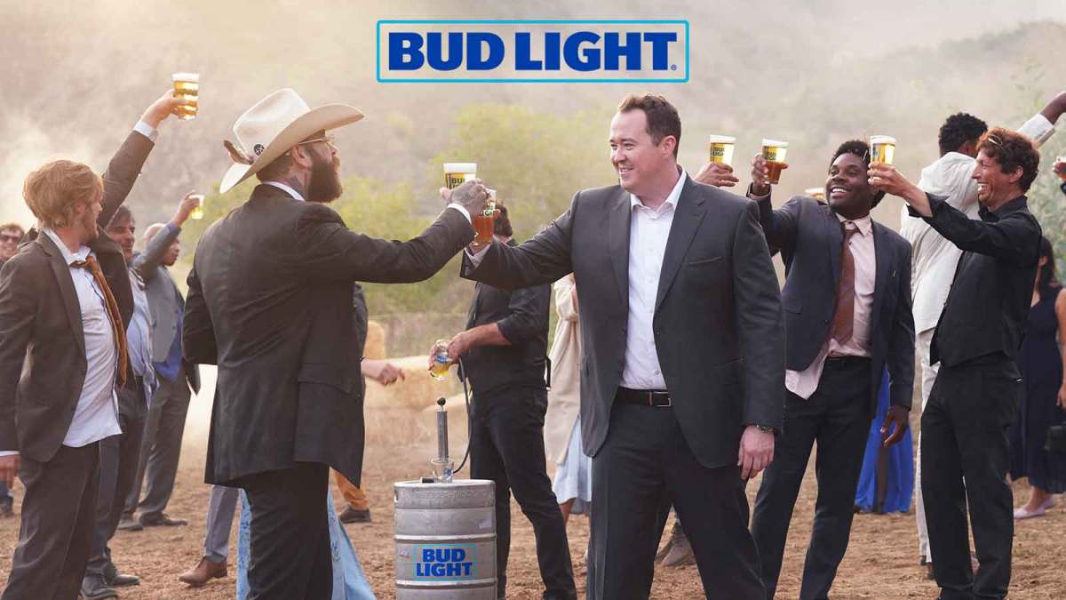 Peyton Mannin Shane Gillis Bud Light Super Bowl