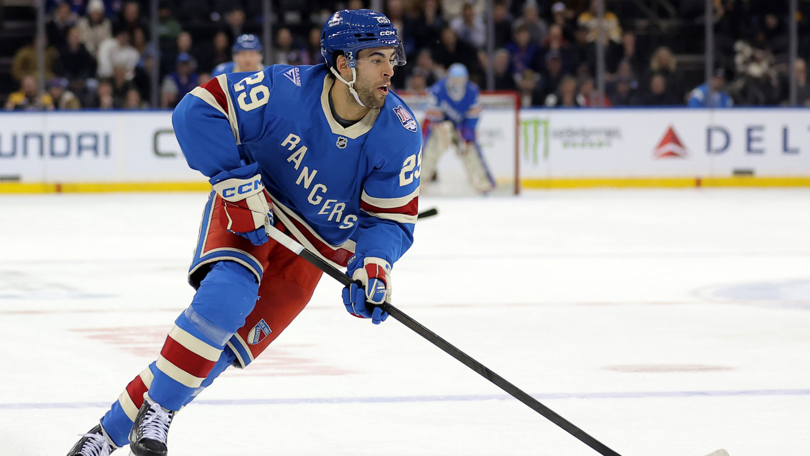 Rangers’ Matthew Robertson stuns Bruins with fearless OT winner