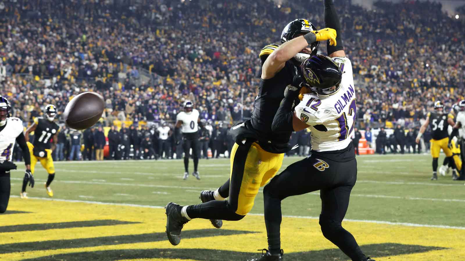 Ravens fans in shambles after unbelievable ending in loss to Steelers