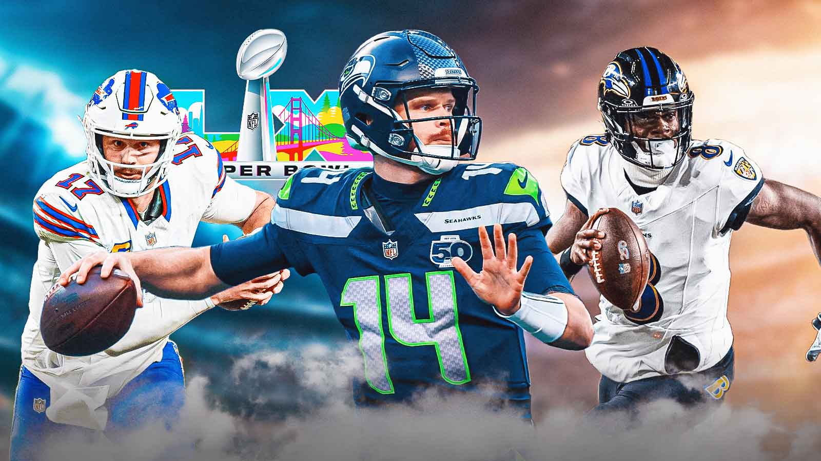 Seahawks’ Sam Darnold beats Josh Allen, Lamar Jackson in 2018 Draft race to Super Bowl