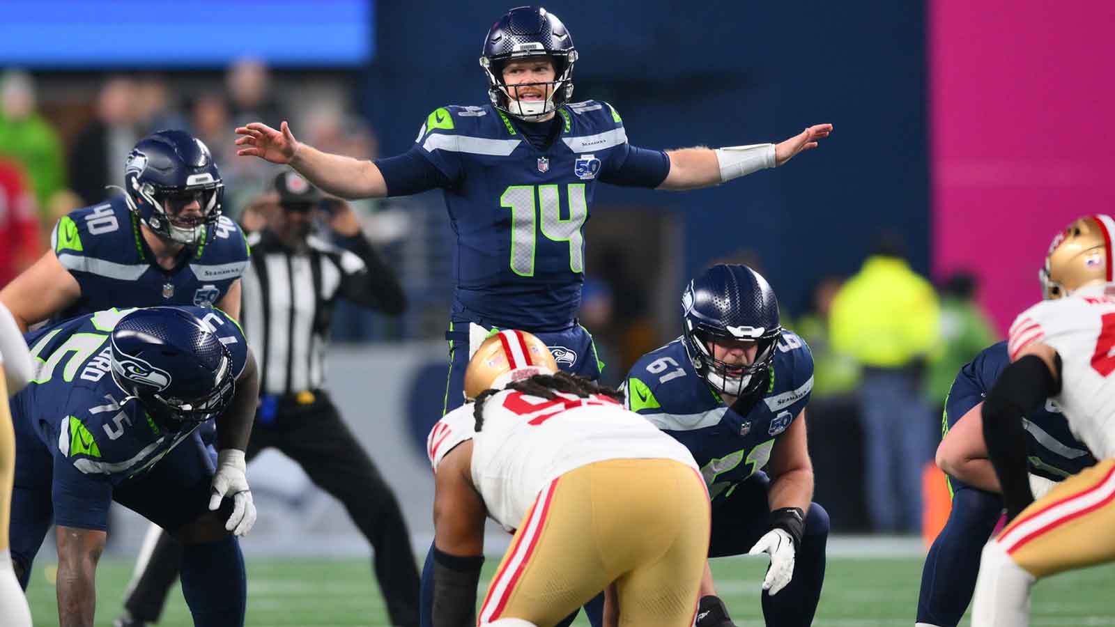 Predicting Sam Darnold’s stat line for Seahawks in NFC Championship Game against stingy Rams defense