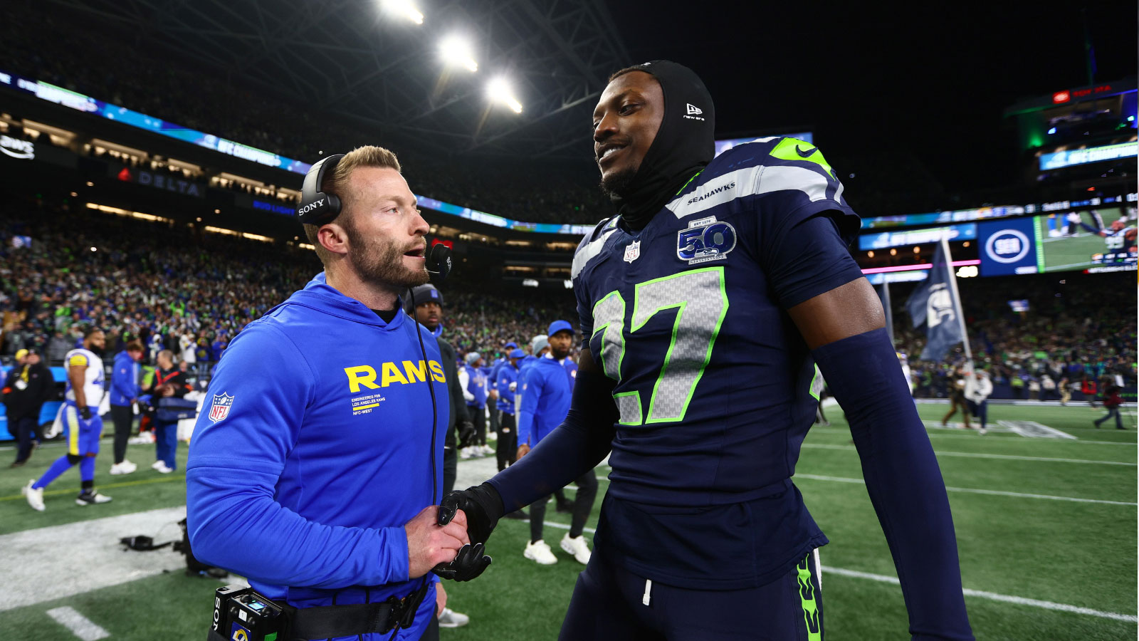 Rams’ Sean McVay credits Seahawks’ ‘fortuitous bust’ for pivotal 4th-down stop