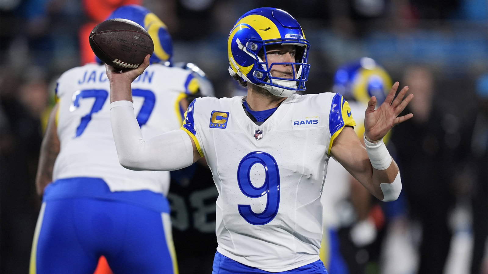 Rams QB Matthew Stafford’s finger sprain won’t keep him out of Bears game