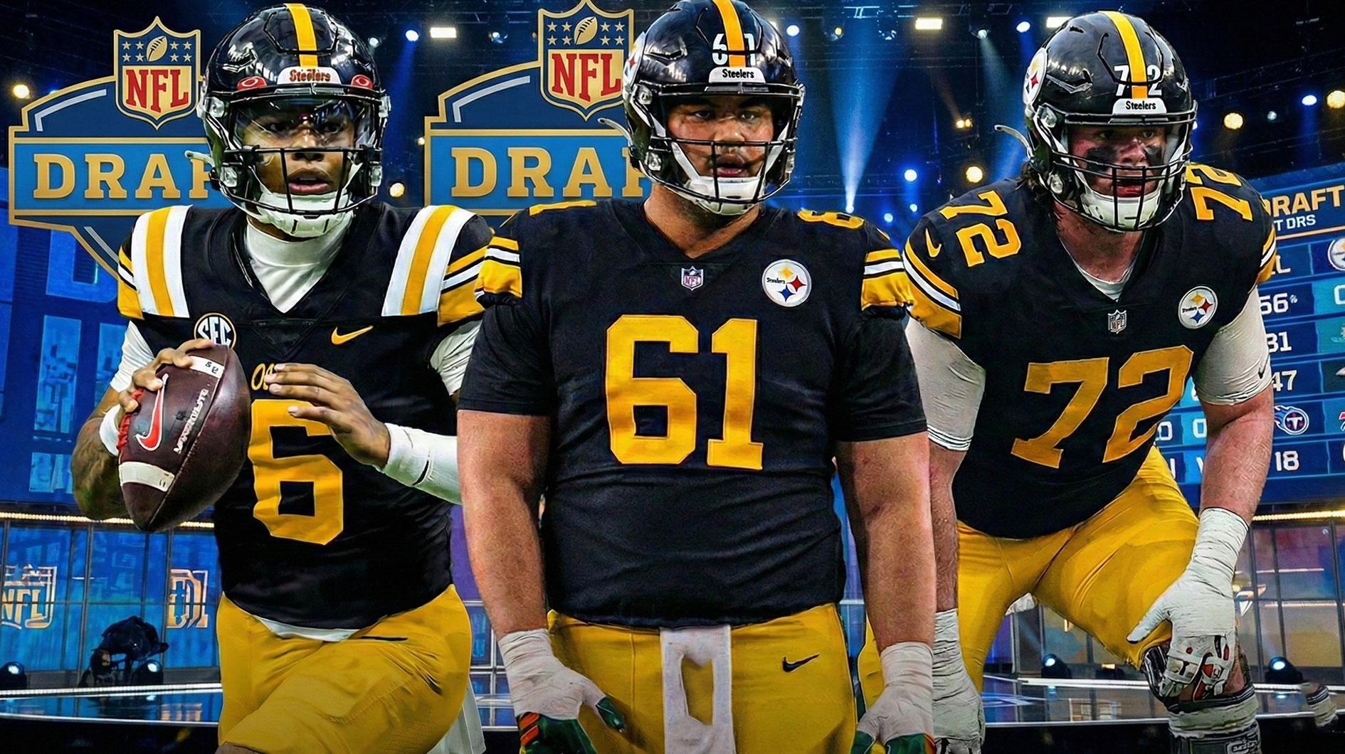 Steelers’ 7-round 2026 NFL Draft according to PFF mock draft simulator