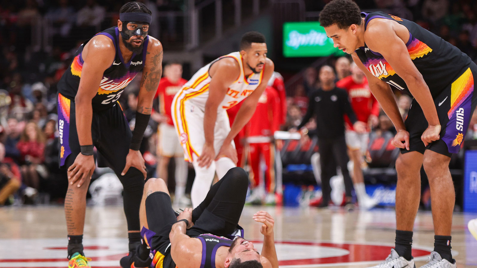 Suns’ Jordan Ott provides initial update on Devin Booker, Jalen Green injuries