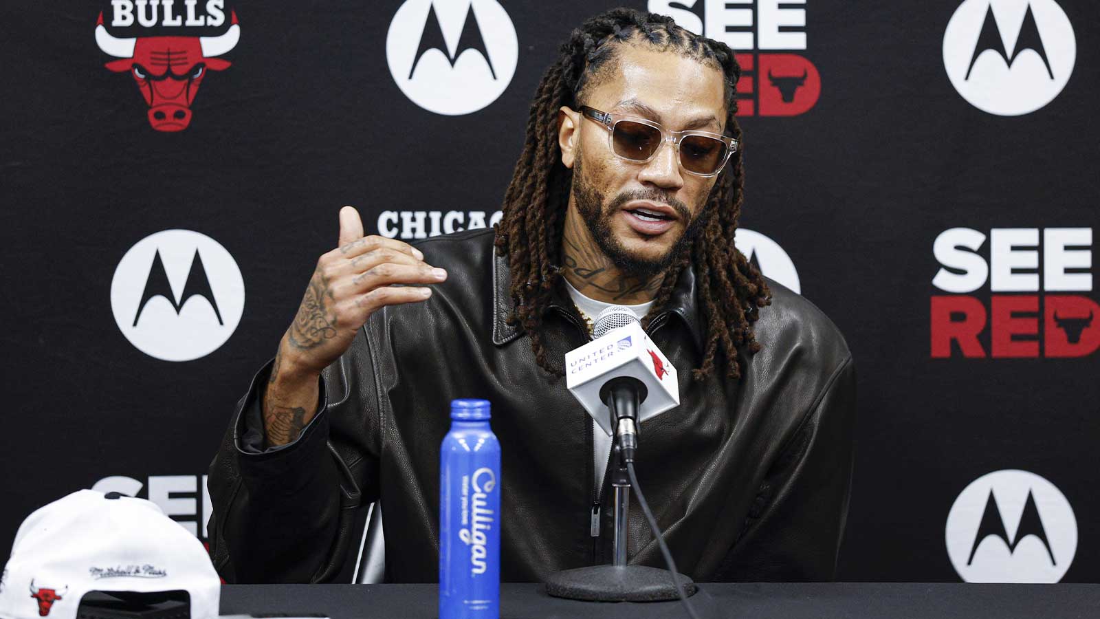 Derrick Rose’s son captures hearts during emotional retirement ceremony