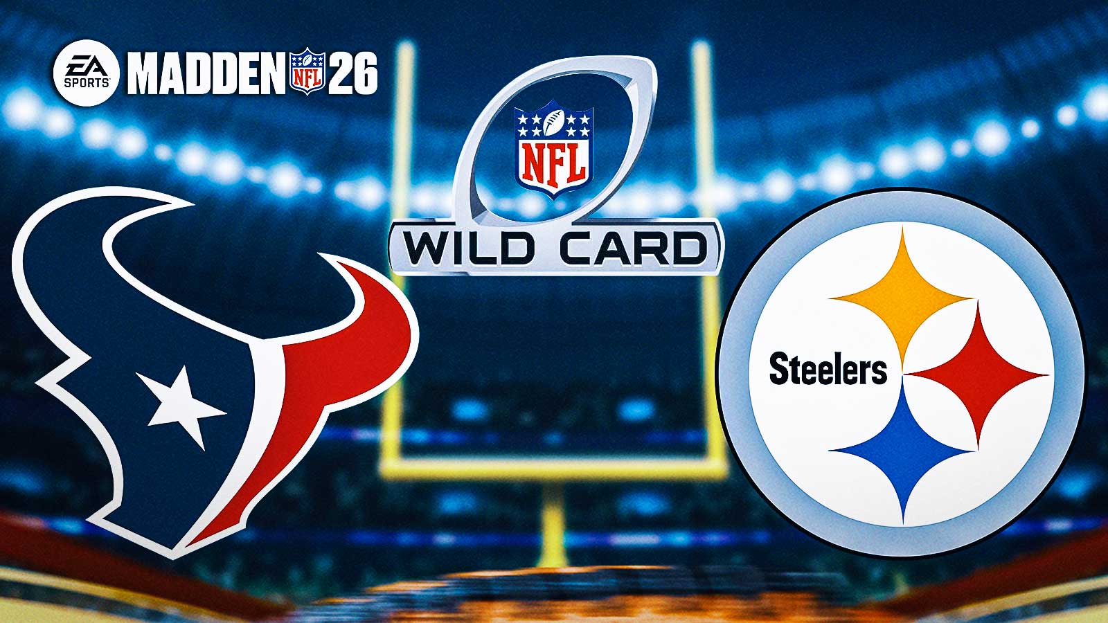 Texans vs. Steelers Wild Card Results According to Madden 26