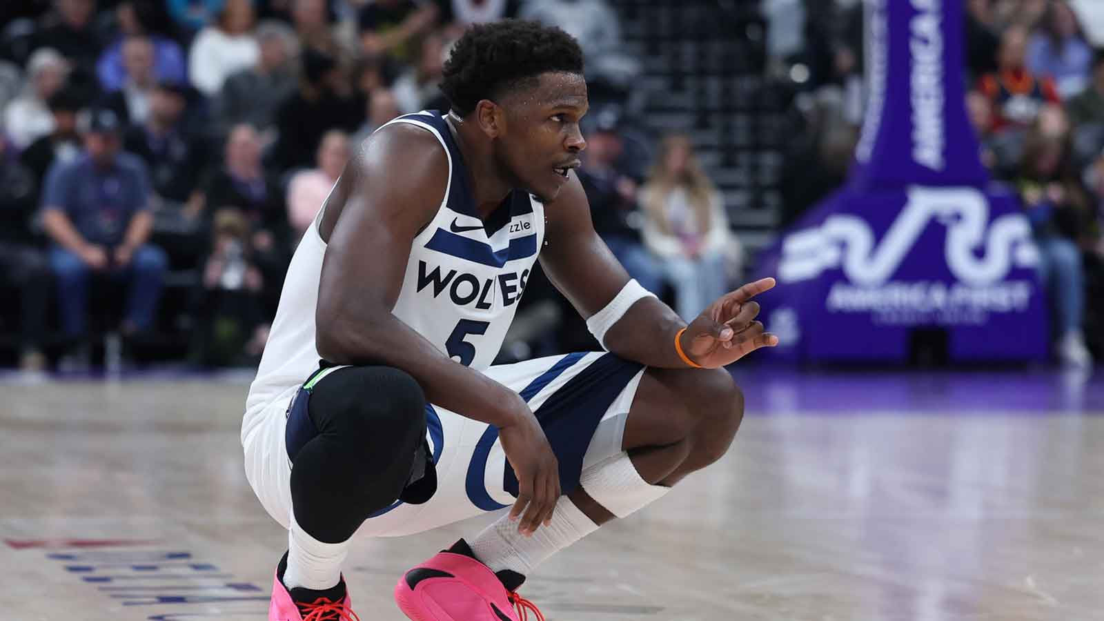 Timberwolves’ Anthony Edwards not playing in Warriors clash with Stephen Curry, Draymond Green out