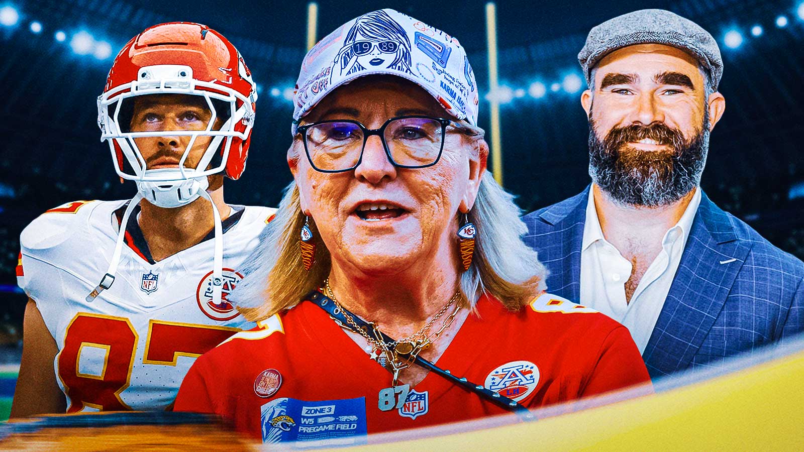 Donna Kelce  seemingly throws shade at Travis Kelce, Jason Kelce’s exes