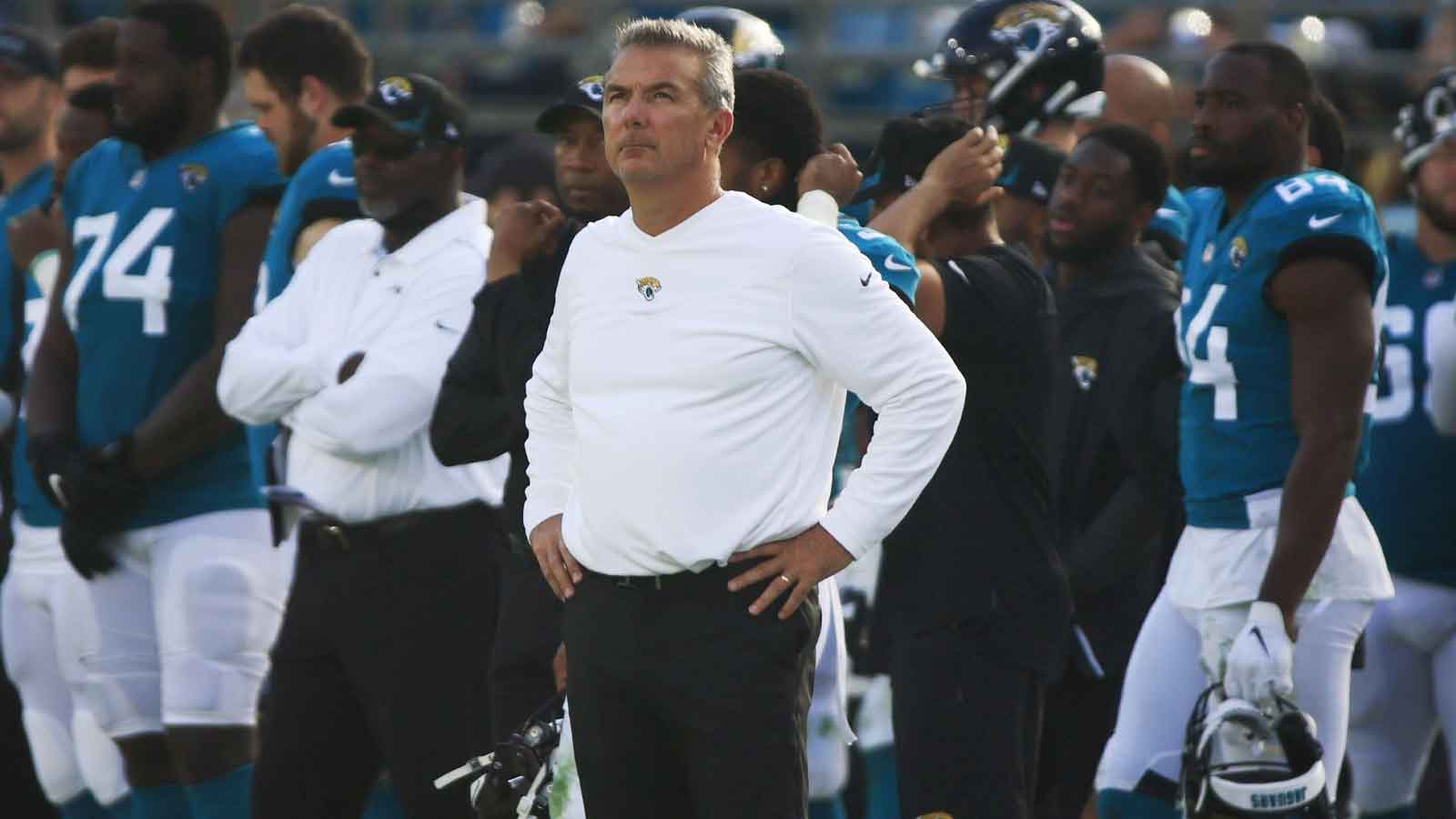 Former Jacksonville Jaguars head coach Urban Meyer