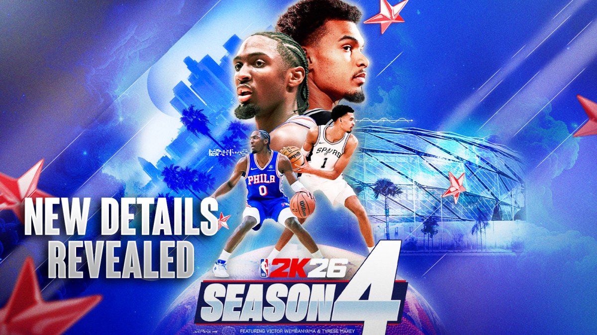 Victor Wembanyama & Tyrese Maxey headline NBA 2K26 season 4