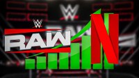WWE Monday Night RAW and Netflix logos in front of chart.