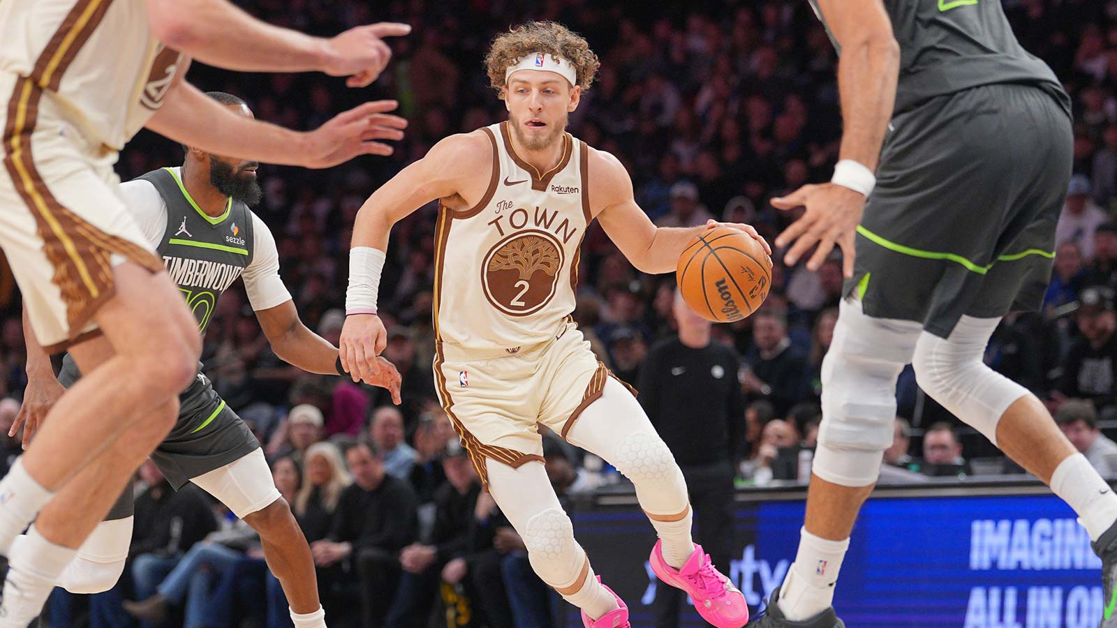 Warriors’ Brandin Podziemski has multiple Shaqtin’ a Fool moments in 1 brutal sequence