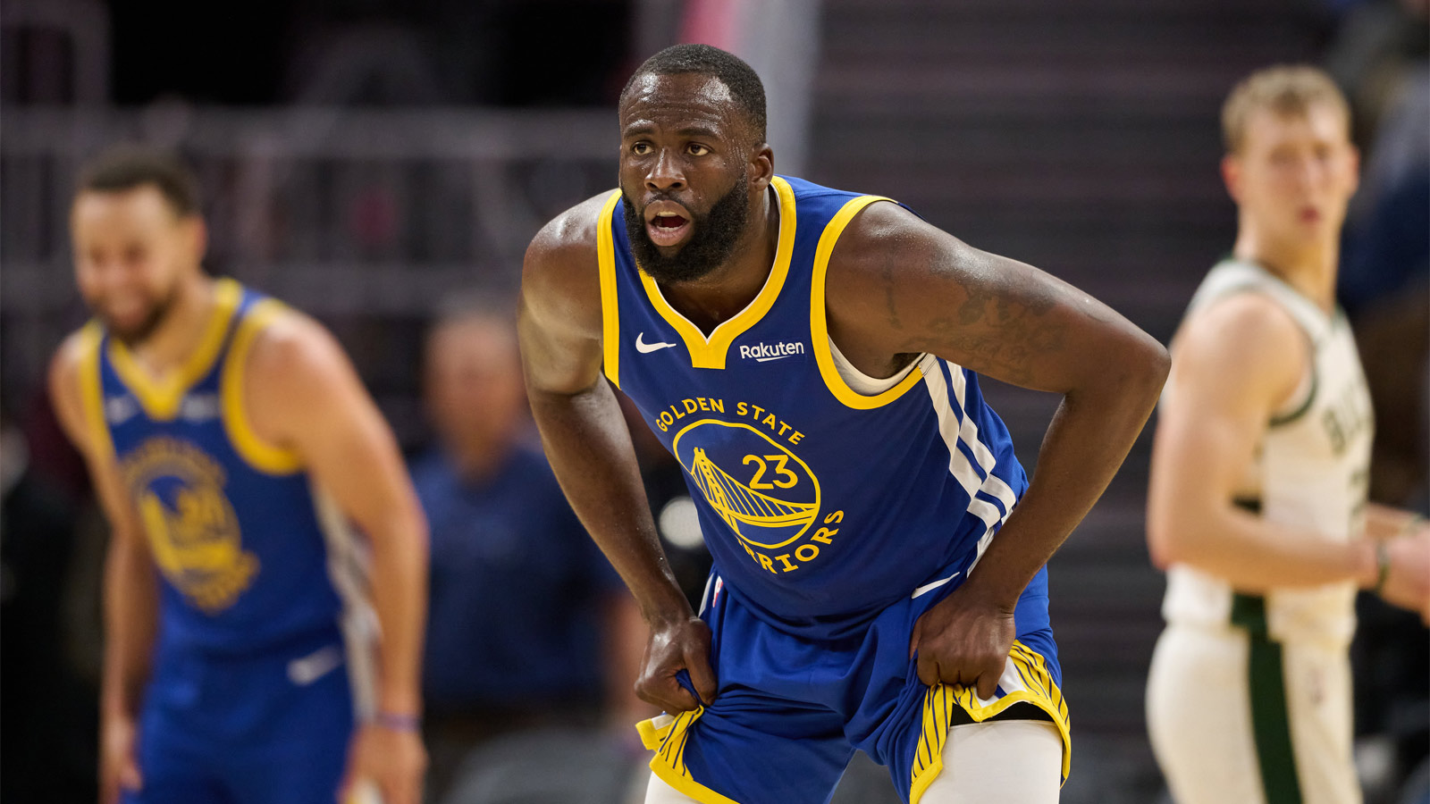 Warriors’ Draymond Green ranks himself after taking on Giannis Antetokoumpo ‘challenge’