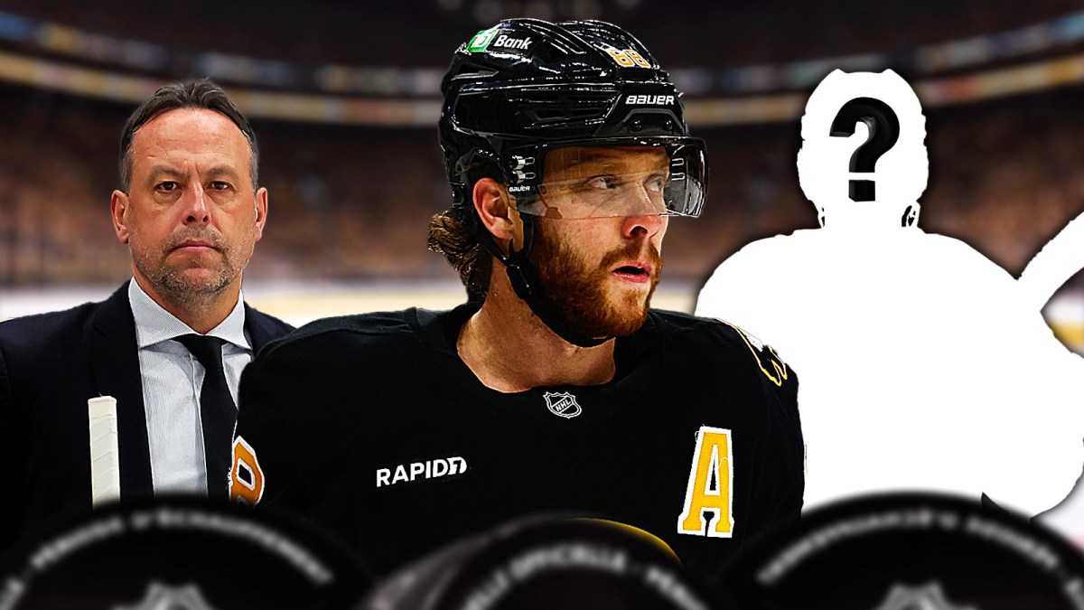 Marco Sturm and David Pastrnak are waiting to see what the Bruins will do next