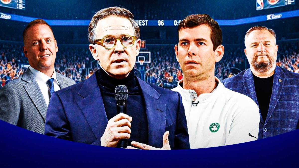 Sam Presti, Brad Stevens, Tim Connelly, Daryl Morey all together.