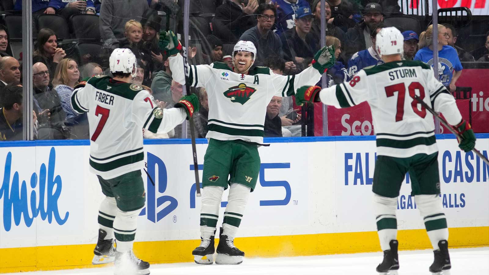 Wild’s Marcus Foligno drops truth bomb after first career hat trick vs. Leafs
