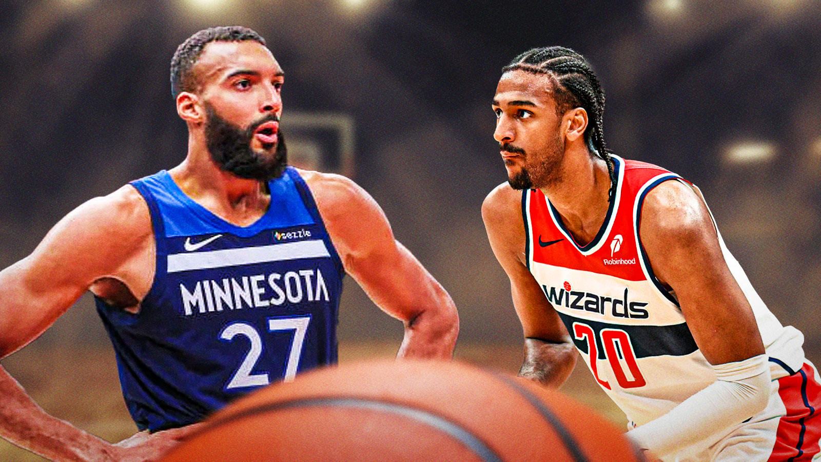 Rudy Gobert gives Alex Sarr ‘body’ advice after Timberwolves crush Wizards