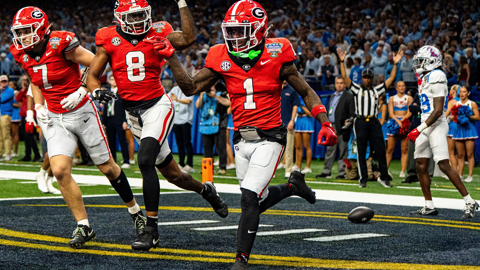 Georgia WR Zachariah Branch declares for NFL Draft after record-breaking season