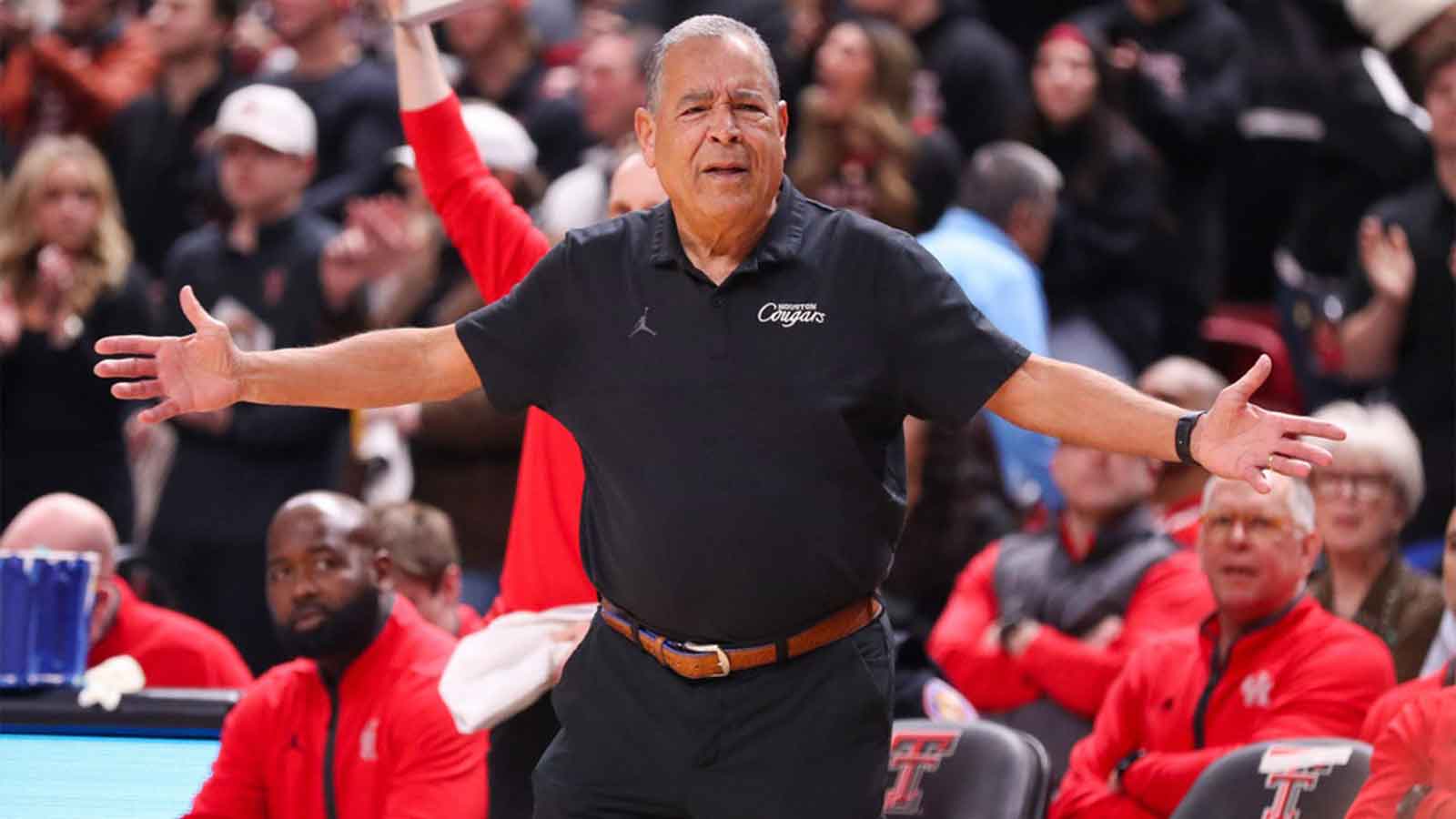 Houston basketball’s Kelvin Sampson won’t blame refs after Texas Tech ‘kicked our a**’