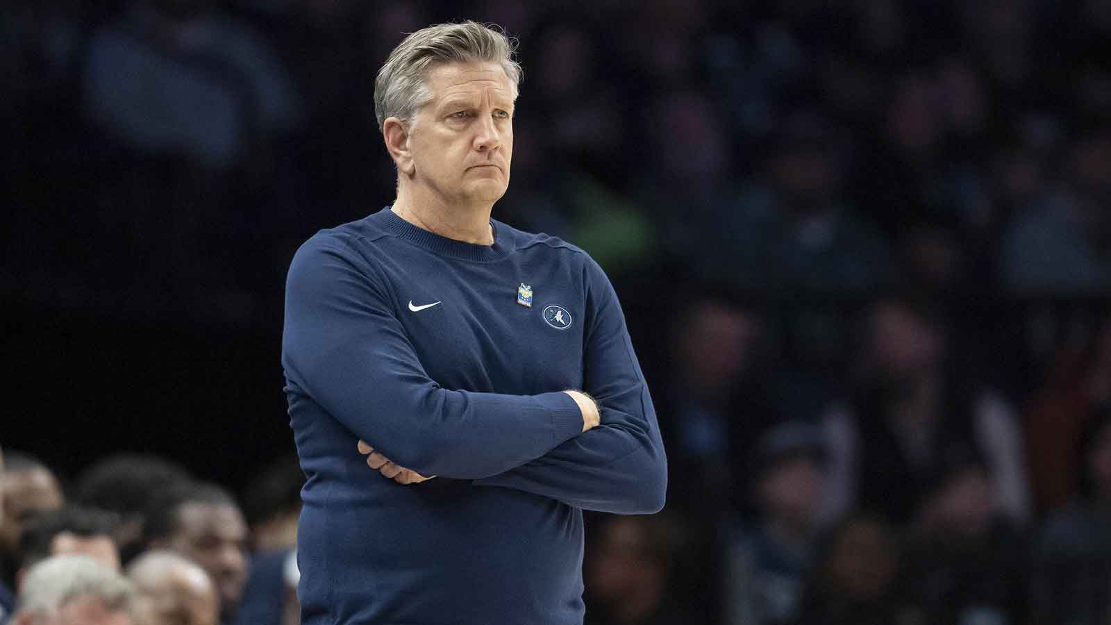 Timberwolves’ Chris Finch gushes about Mavericks’ Anthony Davis amid brutal injury