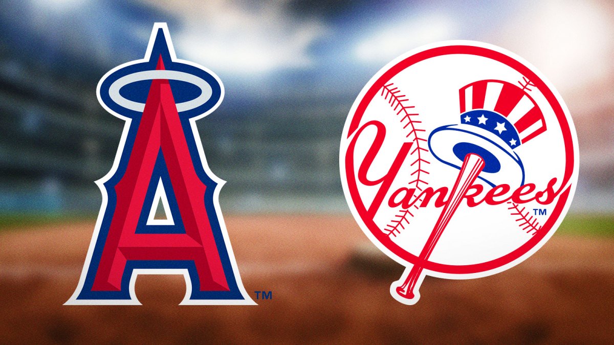 Angels and Yankees logos.