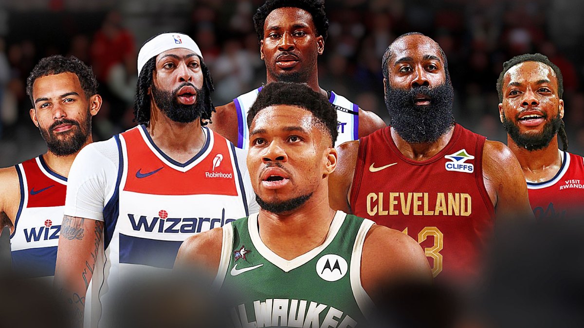 2026 NBA trade deadline tracker with Giannis Antetokounmpo, Anthony Davis, Trae Young, James Harden, Darius Garland, Jaren Jackson Jr.