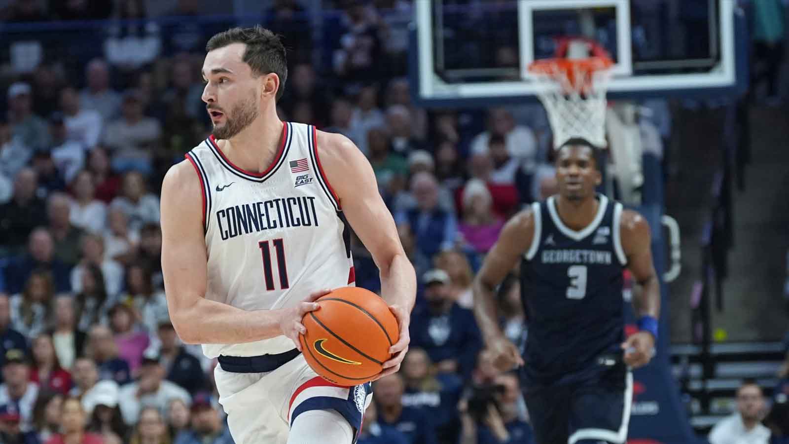 Alex Karaban makes UConn Huskies history with 116th career win