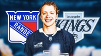 Artemi Panarin with the Los Angeles Kings after a trade from the New York Rangers.