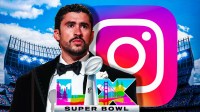 Bad Bunny Super Bowl Halftime show; Instagram logo