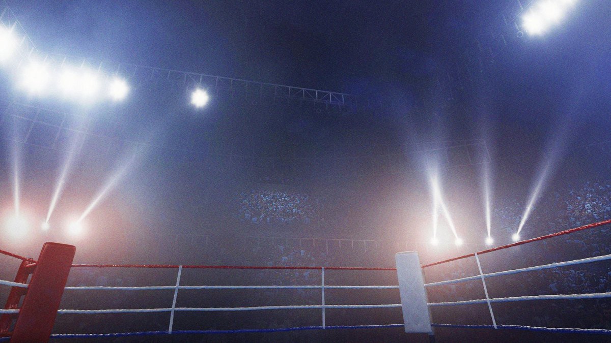 A boxing ring