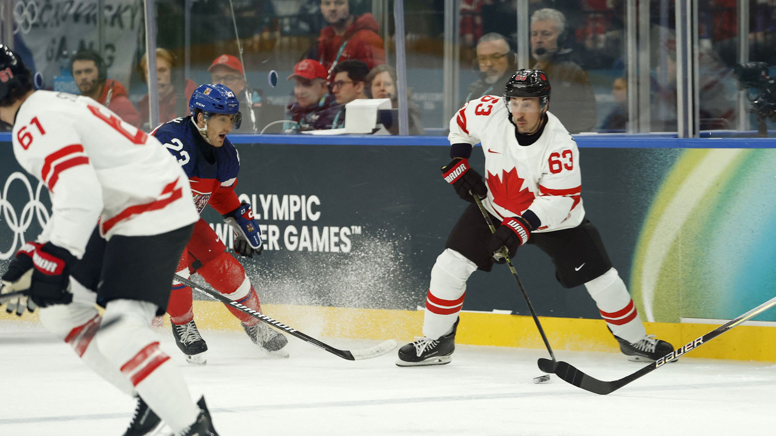 Brad Marchand back with Sam Bennett, Josh Morrissey out for Team Canada vs. Czechia in Olympic quarterfinal