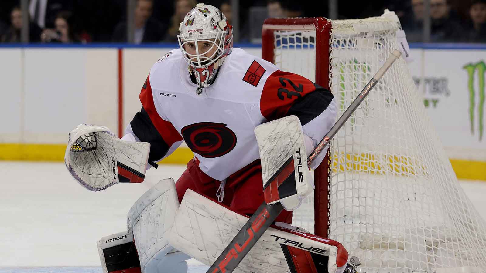 Hurricanes’ goalie Brandon Bussi drops truth bomb after shutting out hometown Rangers