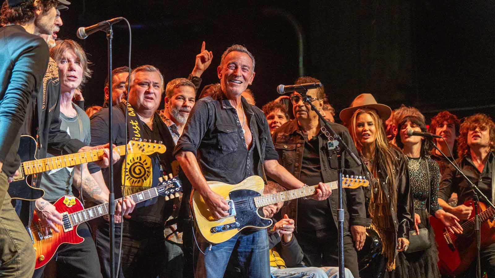 Bruce Springsteen performing in 2026.