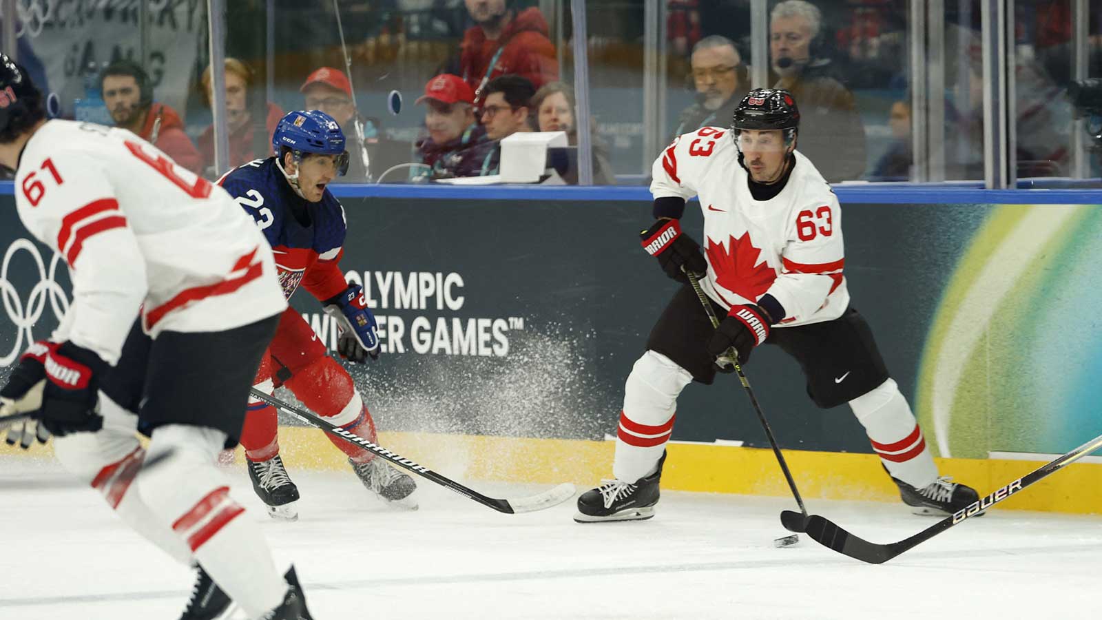 Canada gets tough Brad Marchand, Josh Morrissey Olympics update vs. Switzerland