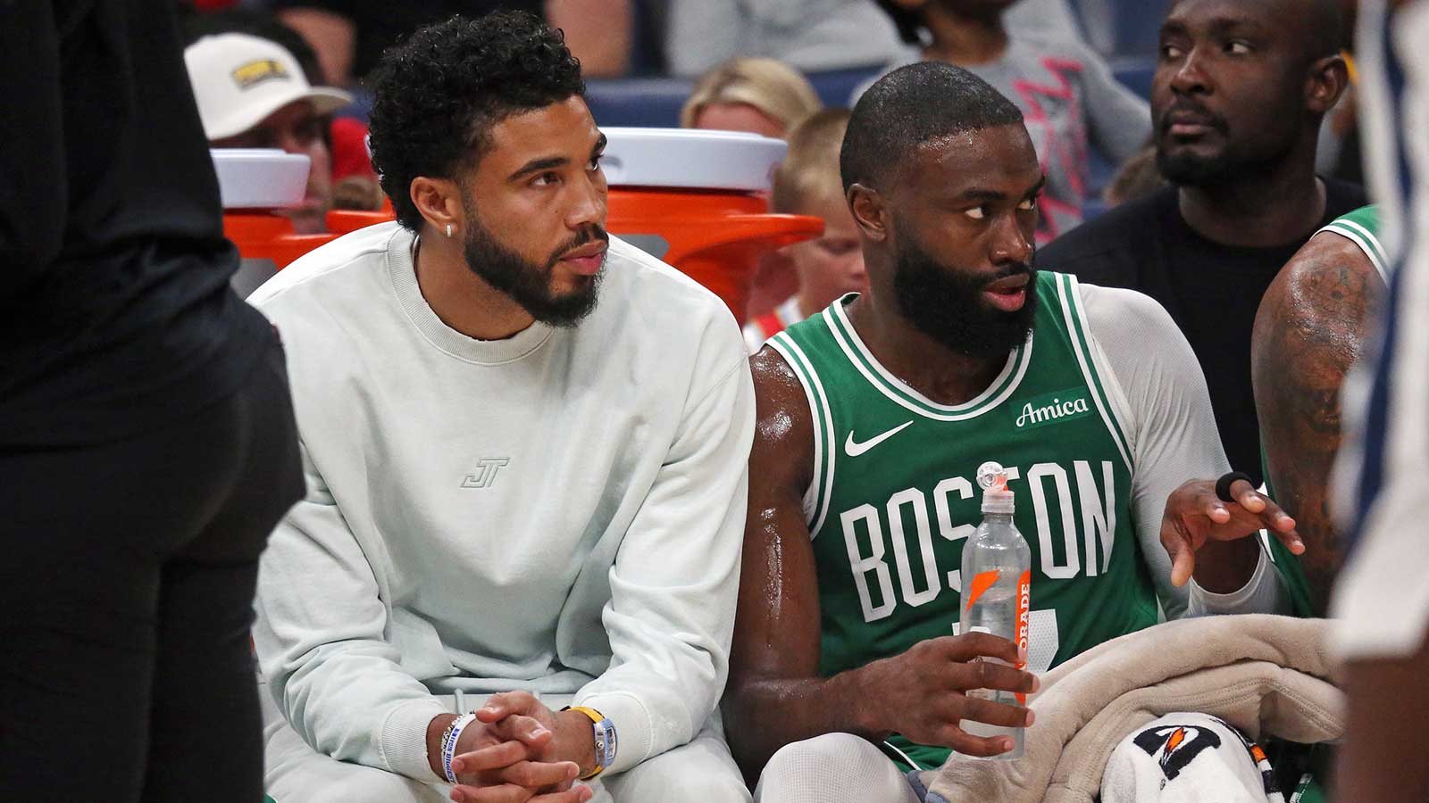 Celtics’ Jaylen Brown shares intriguing Jayson Tatum update amid possible 2025-26 return