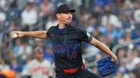 Toronto Blue Jays starting pitcher Chris Bassitt (40) throws a pitch against the Baltimore Orioles during the first inning at Rogers Centre.