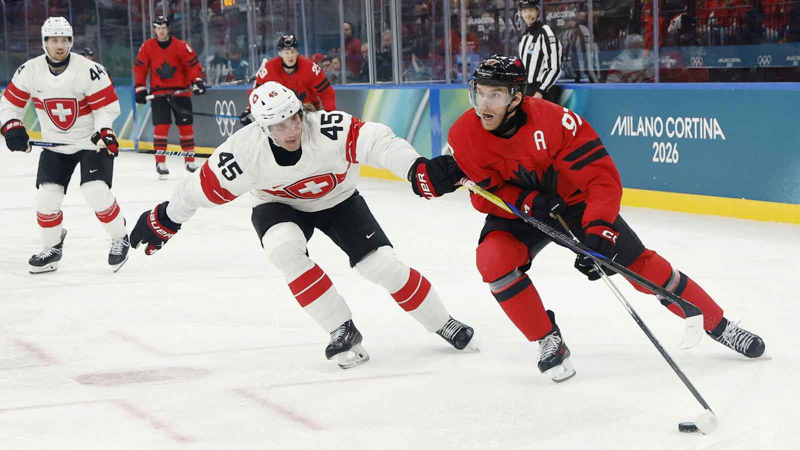 Oilers’ Connor McDavid makes Olympics history vs. Switzerland, Czechia