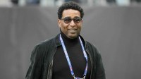 Cris Carter attends an NFL International Series game at Tottenham Hotspur Stadium.