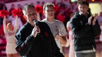 Indiana Head Coach Curt Cignetti talks before the Indiana versus Purdue mens basketball game at Simon Skjodt Assembly Hall on Tuesday, Jan. 27, 2026.