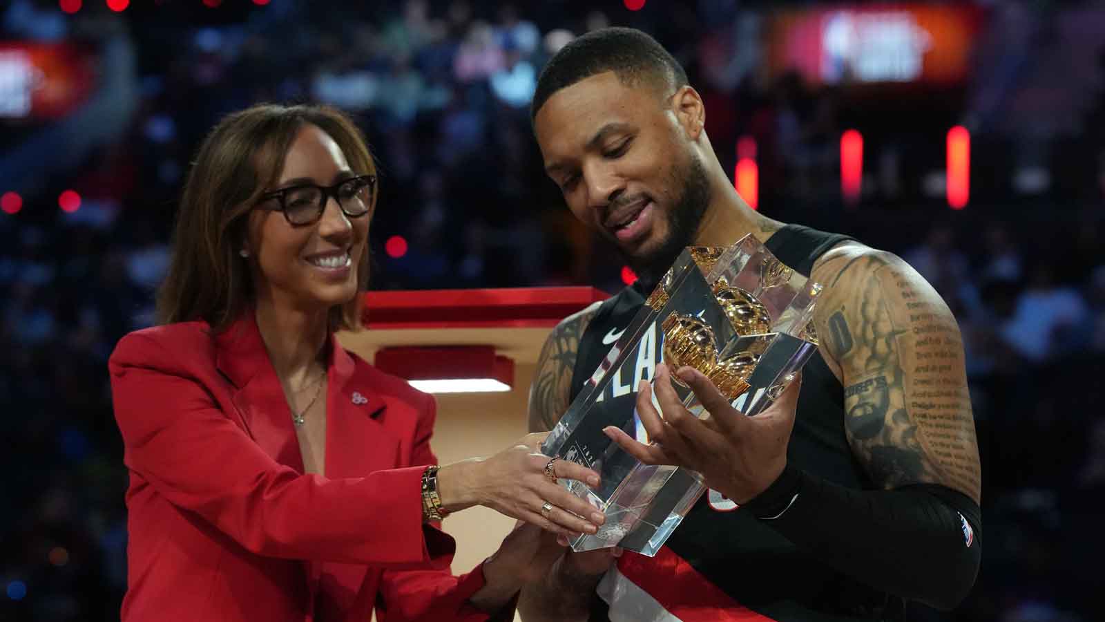 Damian Lillard admits to ‘praying’ on Devin Booker’s ‘downfall’ in 3-Point Contest