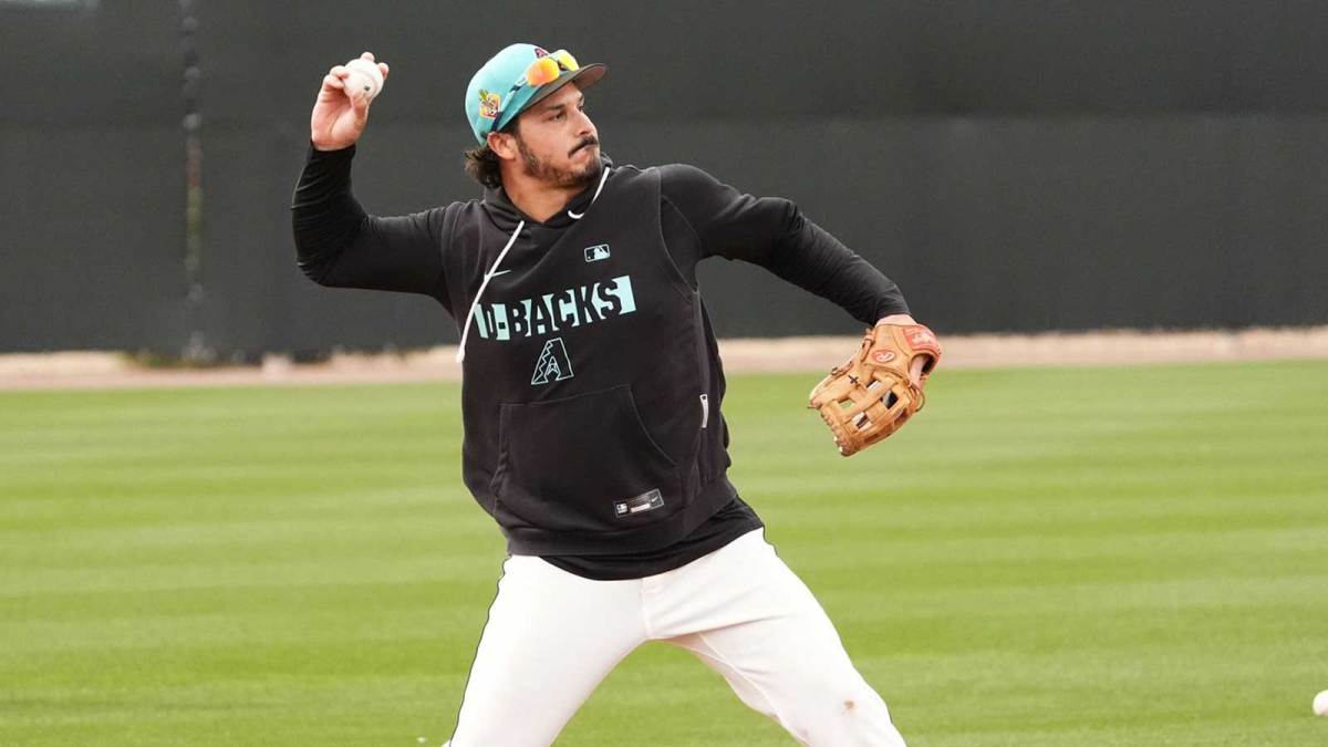 Arizona Diamondbacks' Nolan Arenado during spring training workouts at Salt River Fields on Feb. 16, 2026, in Scottsdale.