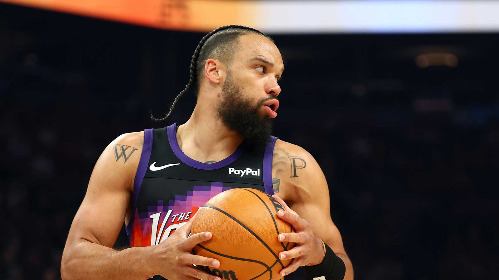 Phoenix Suns forward Dillon Brooks (3) against the Orlando Magic in the first half at Mortgage Matchup Center.