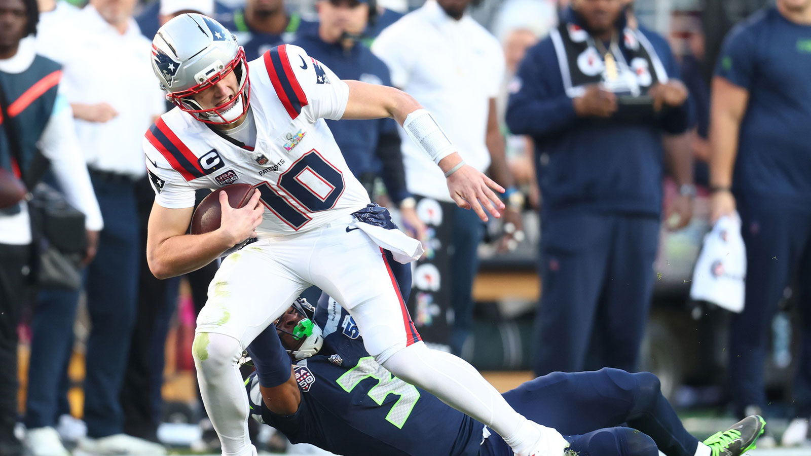 Patriots offense puts up second-worst first half in Super Bowl history