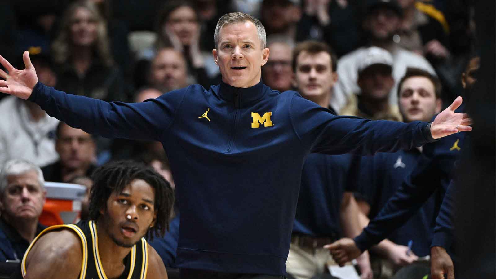 What impressed Michigan head coach Dusty May most about blowout of Purdue