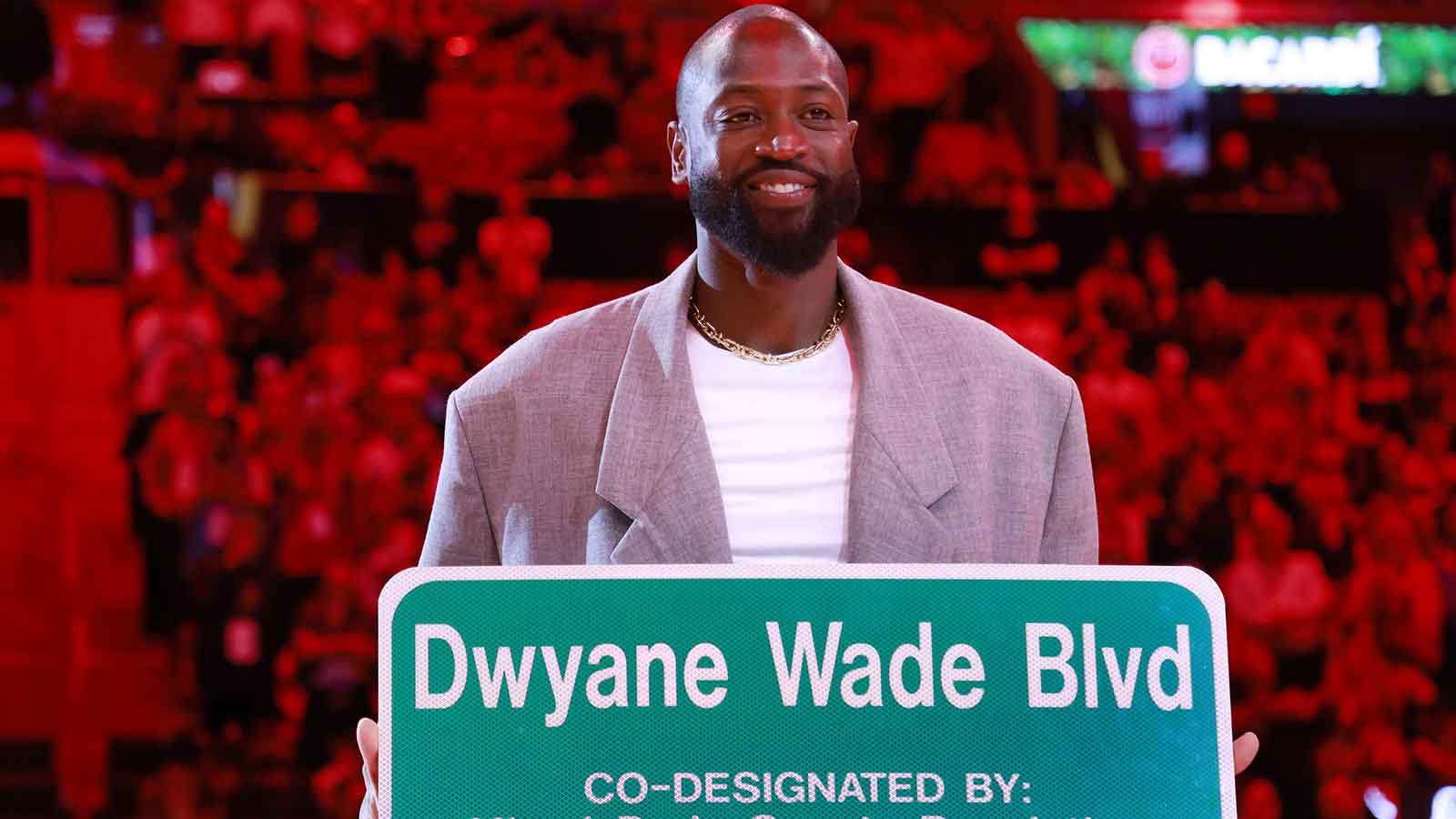 Heat legend Dwyane Wade makes ultimate flex to celebrate 2006 NBA Finals win