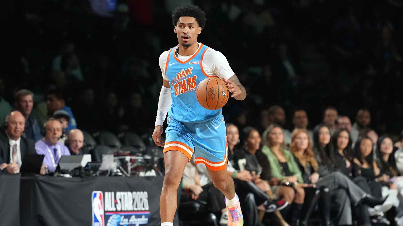 Dylan Harper calls game on Ron Harper Jr. for NBA Rising Stars win