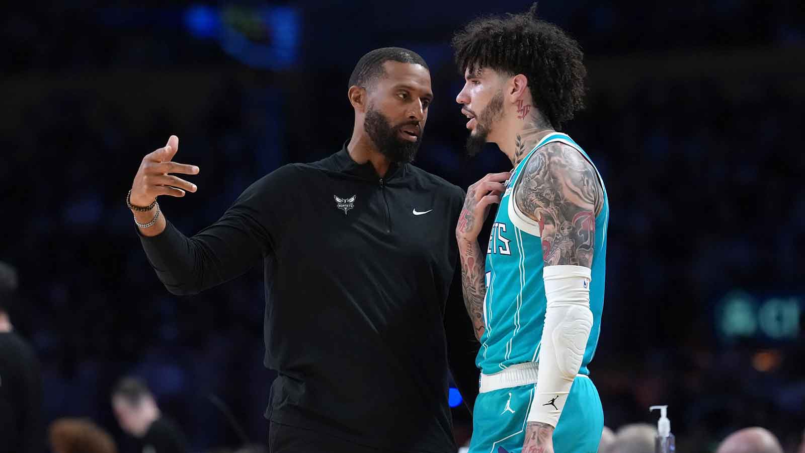 Hornets’ Charles Lee reacts to LaMelo Ball’s recent car accident