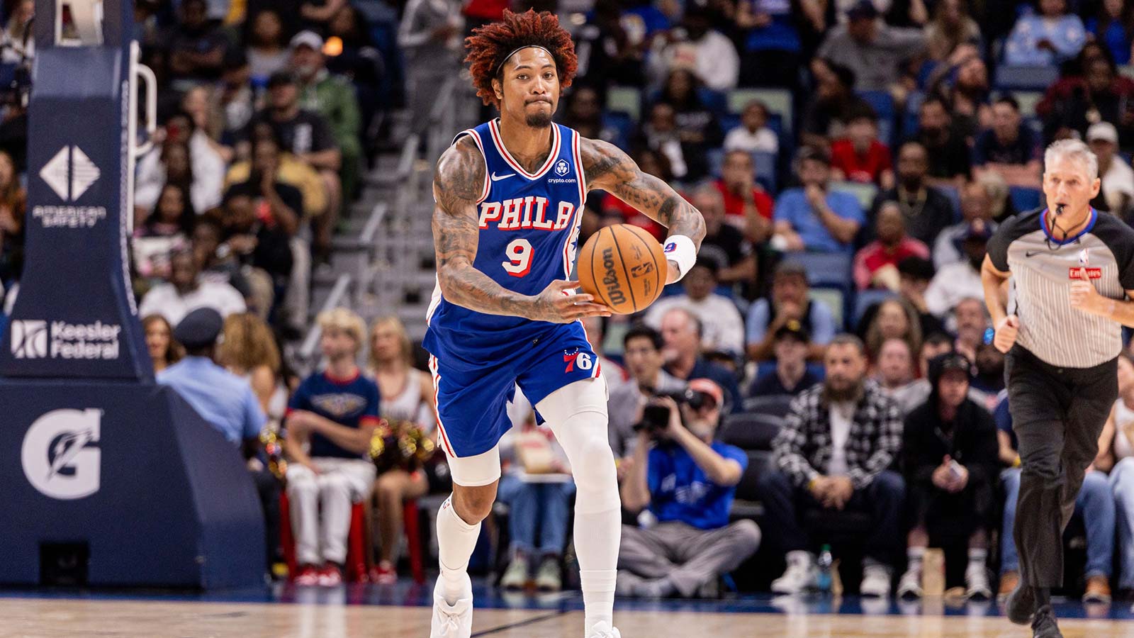 Kelly Oubre drops hilarious ‘horrible ref’ quip during Pelicans clash